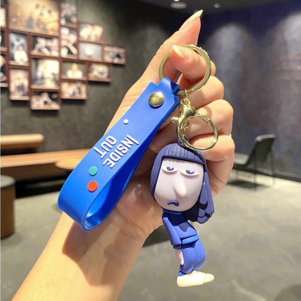 Blue Cartoon Character Key Holder